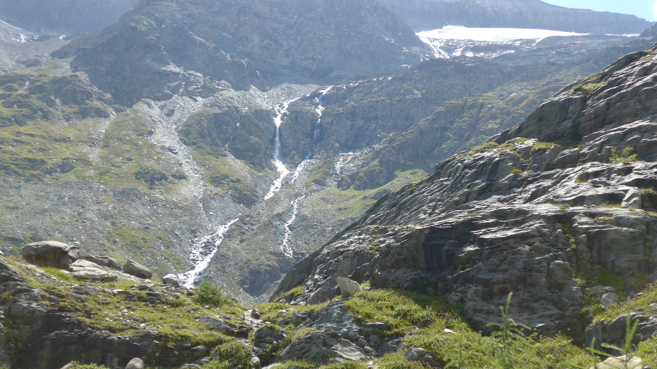 Schmelzwasser zum Sandersee
